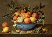 Still Life with Oranges and Lemons in a Wan-Li Porcelain