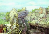 The Building of the Moscow Kremlin in the XII Century