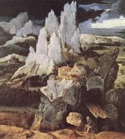 Saint Jerome in a Rocky Landscape