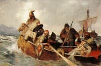 Vikings off Iceland