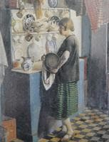 Gertrude in the Kitchen