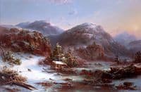 Winter in the Mountains