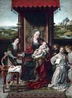 Virgin and Child with Angels