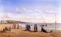 Beach Scene in Normandy