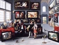 Interior of the Salon of the Archduchess Isabella of Austria
