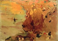 Sketch for Beach Scene