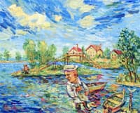 Fishermen and Boats