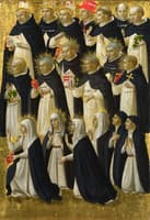 Fiesole San Domenico Altarpiece - The Dominican Blessed