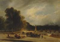 Rural Scene by the River Seine, Paris