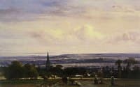 Normandy Landscape near Lillebonne