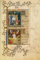 Miniature from Petites Heurs du Duc Jean de Berry