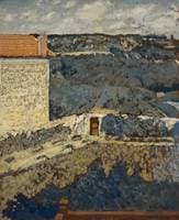 Landscape:  House on the Left