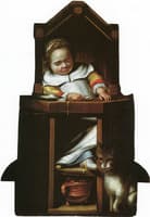 Boy Asleep in his High Chair