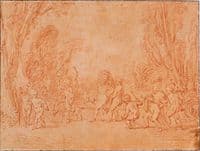 Children Imitating a Triumphal Procession