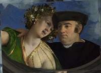 Man and Woman Embracing
