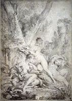 Diana, Cupid and Two Nymphs