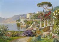 View of a Lake in the South