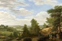 View of the plain of Montmorency at St Leu
