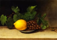 Lemon and Grapes