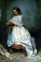 Girl in White Dress