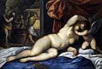 Venus and Cupid at Vulcans Forge