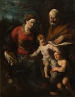 Saints Anne, Joachim and John the Baptist with the Infant Jesus