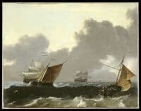 Storm At Sea
