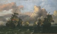 La retour de la flotte de la Compagnie des Indes néerlandaises (The Return of the Fleet of the Dutch East India Company)