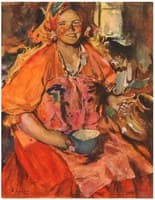 A Smiling Village Woman