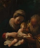 The Holy Family with the Virgin Teaching the Child to Read