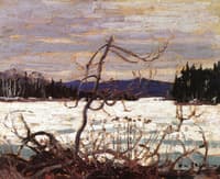 Spring Ice, Canoe Lake
