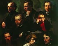 Self Portrait and Portraits of the Artist's Friends
