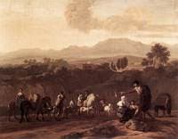 Landscape in the Roman Campagna