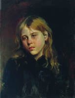 Portrait of a Pensive Girl