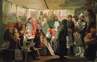 The Sorcerer at the Village Wedding (study)