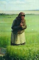 Old Woman in the Field