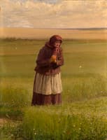 Old Woman in the Field
