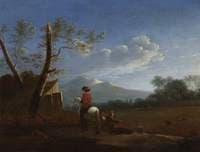 Landscape with Bird Catchers