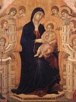 Maestà (central panel: Madonna and Child)