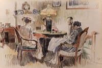 Evening Interior