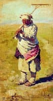 Peasant Woman with Rake