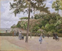 The Public Garden at Pontoise