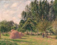 Haystacks, Morning at Éragny