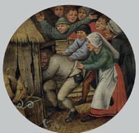 The Drunkard pushed into the Pigsty