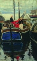 Boats on the Volga