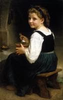 Girl Eating Porridge