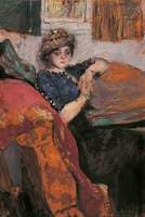 Mlle Nathanson in the Artist's Studio