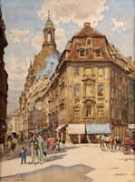 Dresden Steet Scene