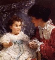 Portrait of Mrs. George Lewis and Her Daughter Elizabeth