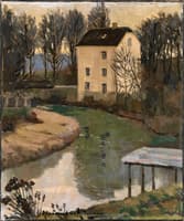 White House by a River